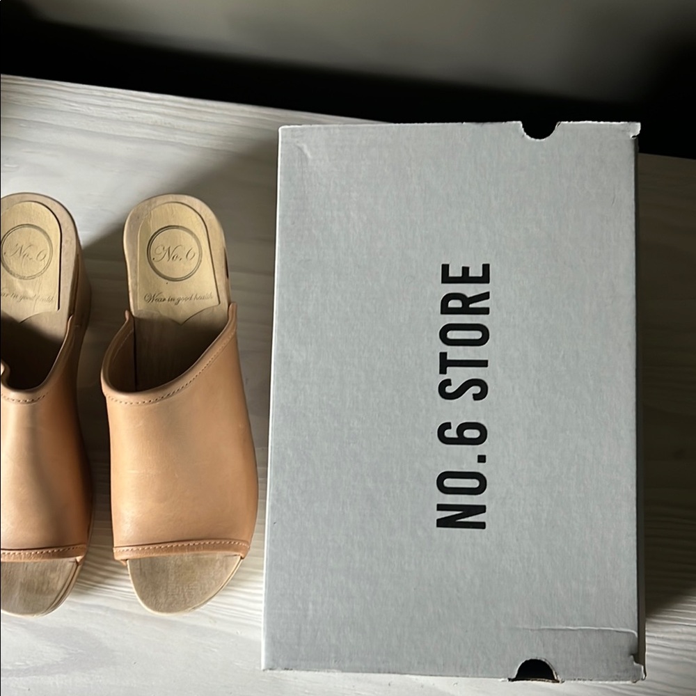 No.6 Daria Wedge Clog (41, size 10), FINAL PRICE. PRICE FIRM